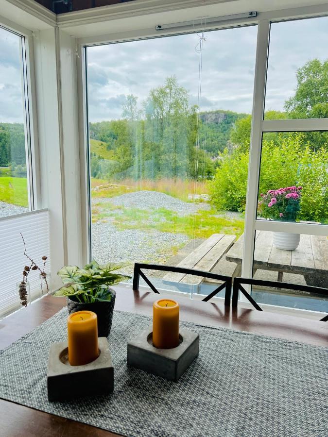 Flott Leilighet Pa Haugen I Sirdal Tjorhom Buitenkant foto