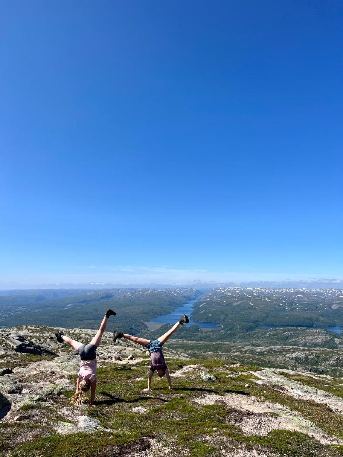 Flott Leilighet Pa Haugen I Sirdal Tjorhom Buitenkant foto