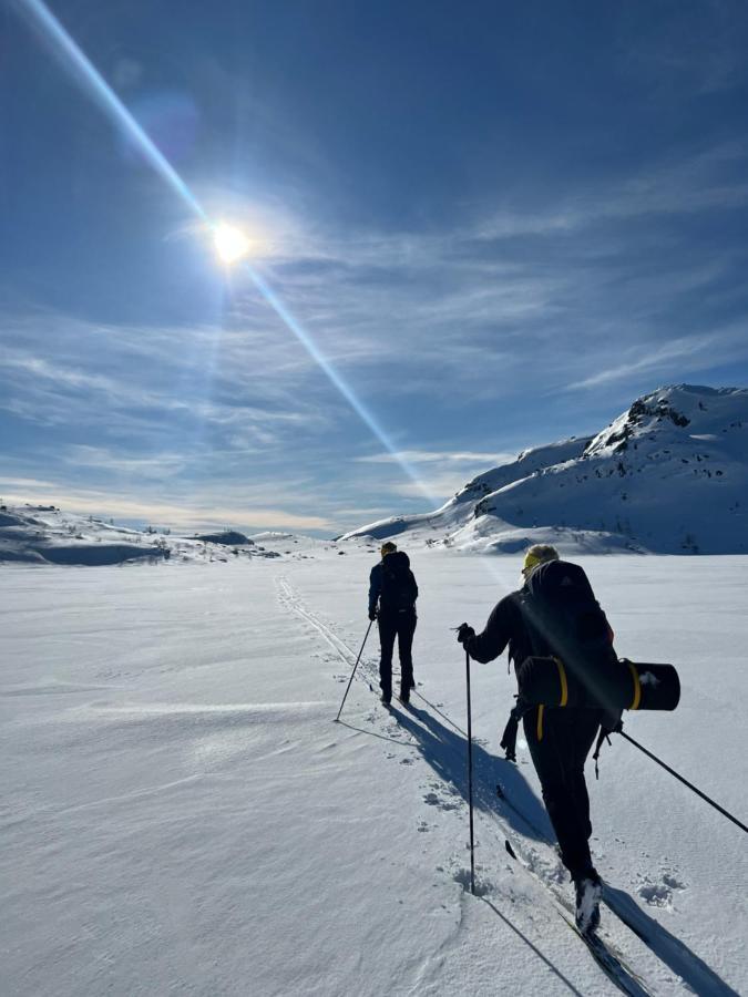 Flott Leilighet Pa Haugen I Sirdal Tjorhom Buitenkant foto
