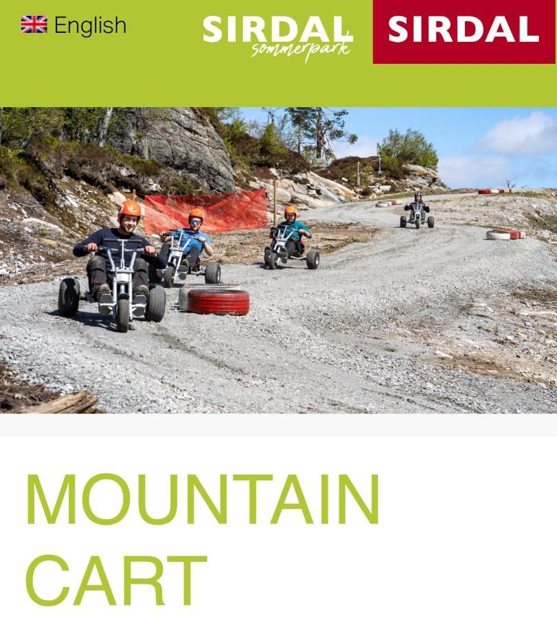 Flott Leilighet Pa Haugen I Sirdal Tjorhom Buitenkant foto